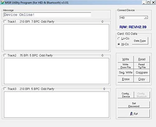 New MSR605X Hico Magnetic Card Reader Writer Encoder Msr605 MSR206 MS