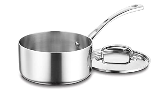 Cuisinart French Classic Tri-Ply Stainless 4-Quart Saucepot with Cover