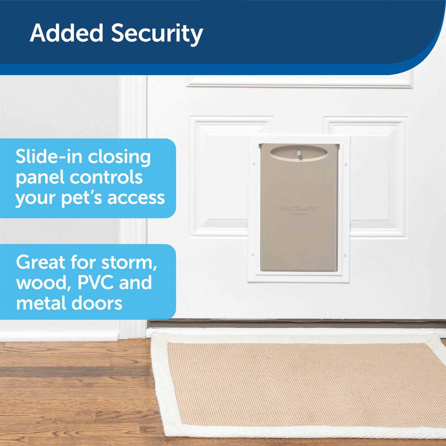 PetSafe Extreme Weather Aluminum Pet Door - Pet Supplies online store
