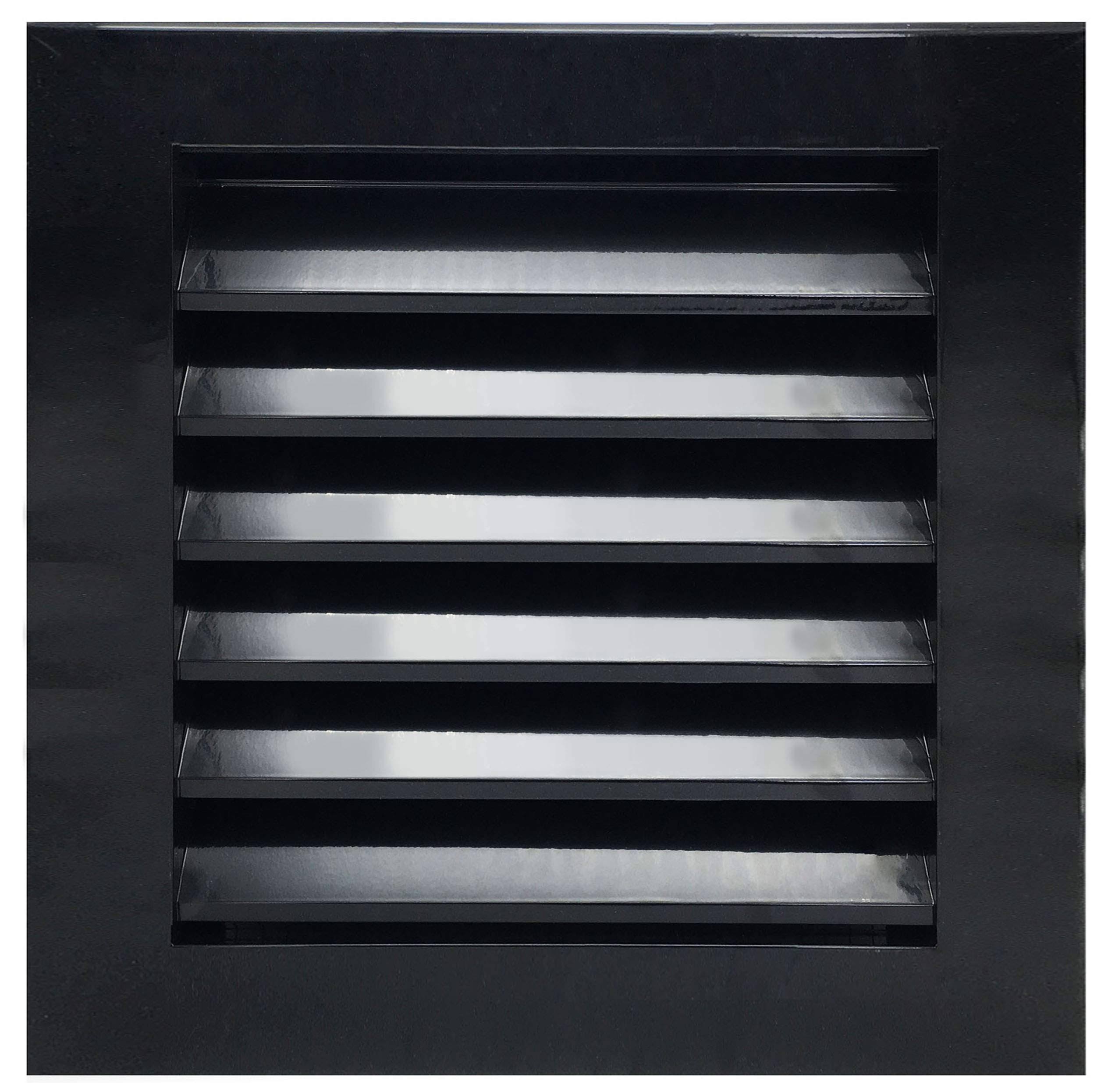 16 inchw x 16 inchh Aluminum Exterior Vent for Walls u0026 Crawlspace - Rain u0026 Waterproof Air Vent with Screen Mesh - HVAC G - Megean
