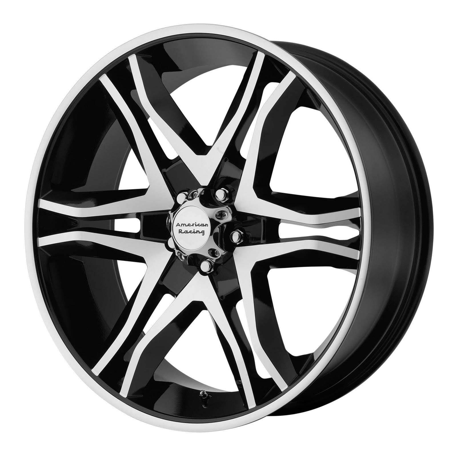 American Racing AR893 Mainline Machined Black 17x8 6x135 25mm (AR89378063325)
