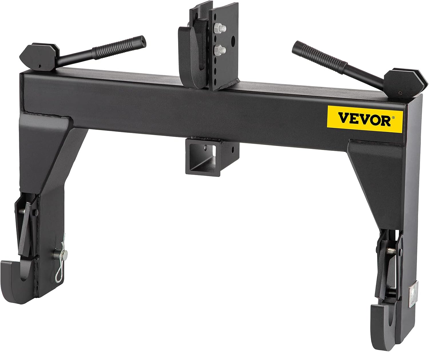 VEVOR 3-Point 3000 LBS Lifting Capacity 28.31" Between Lower Arms Attachments Quick Hitch, No Welding & 5 Level Adjustable Bolt