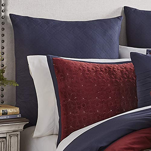 Riverbrook Home 100% Polyester Comforter Set, Queen, Hillcrest - Ivory/Gold, 9 Piece Set