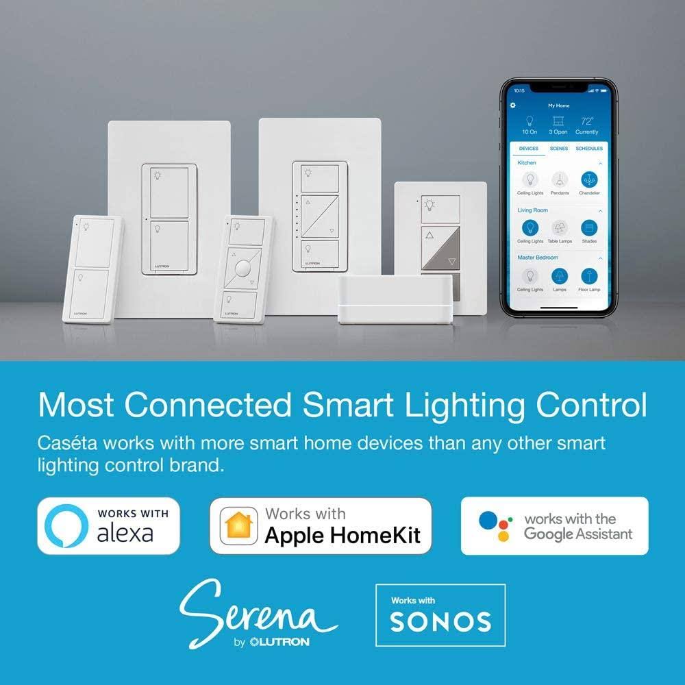 Lutron Caseta Smart Start Kit, Dimmer Switch