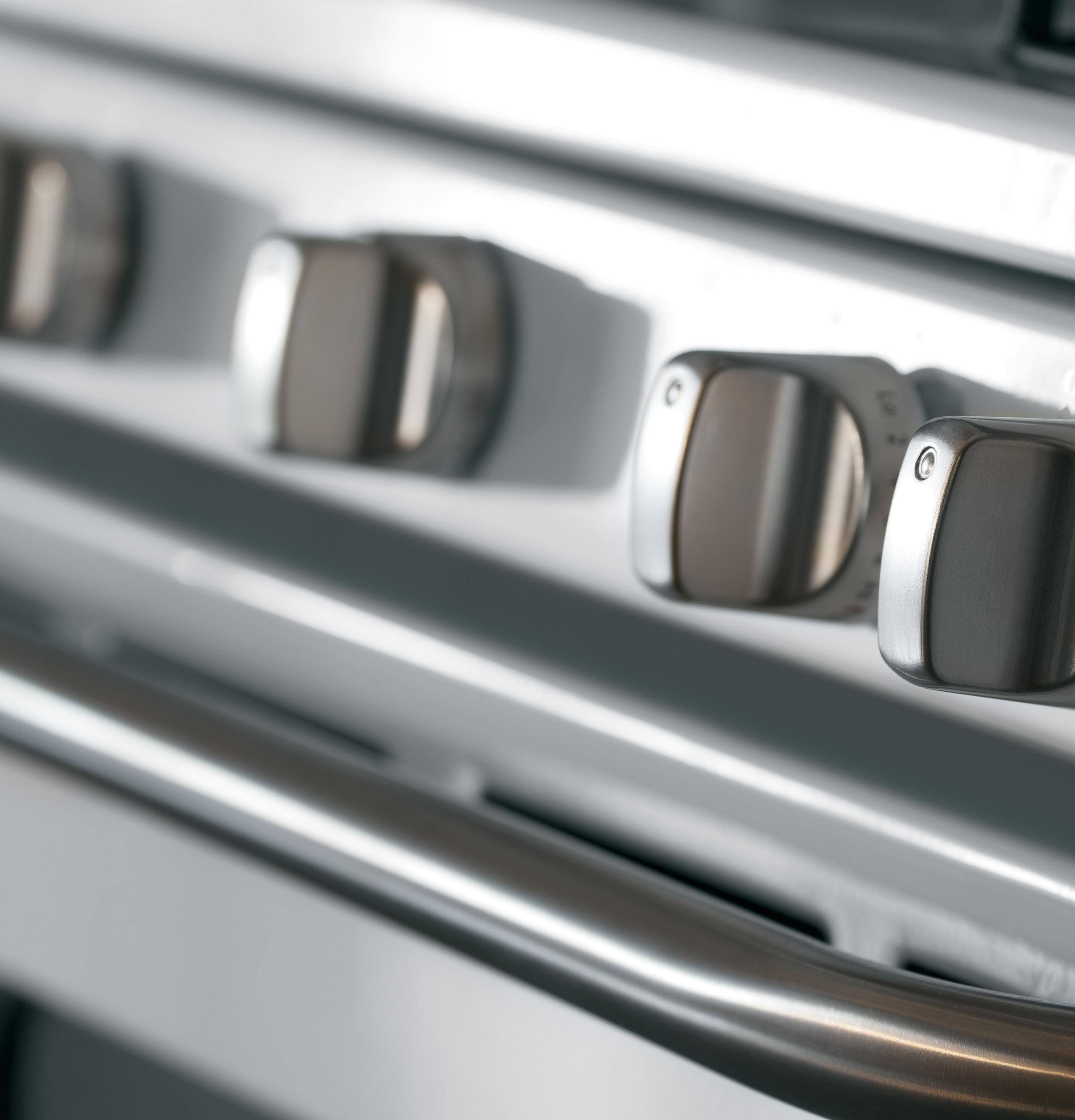 GE Artistry AGBS45DEFWS Gas Range with Broiler Drawer - Freestanding - 4.8 cu ft - White