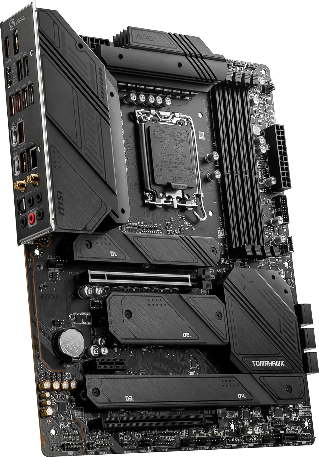 Used MSI MAG Z790 Tomahawk WiFi DDR4 Computer Gaming Motherboard (Supports 12th/13th Gen Intel Processors, LGA 1700, DDR4, PCIe 5.0, M.2, LAN