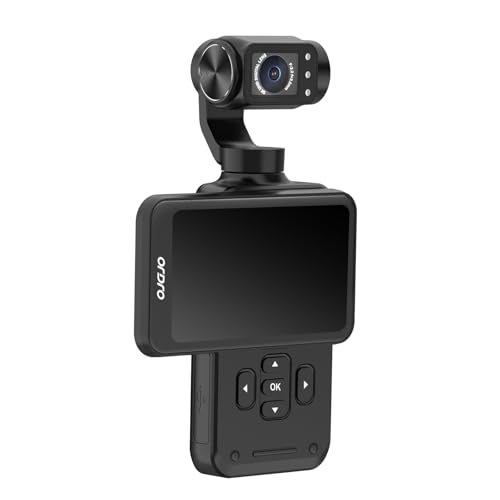 ORDRO M5 5K Handheld Video Camera Vlogging Camcorder 3.5-inch Rotating Touch Screen 3-Axis Stabilization IR Night Vision WDR Face Follow 120 &deg