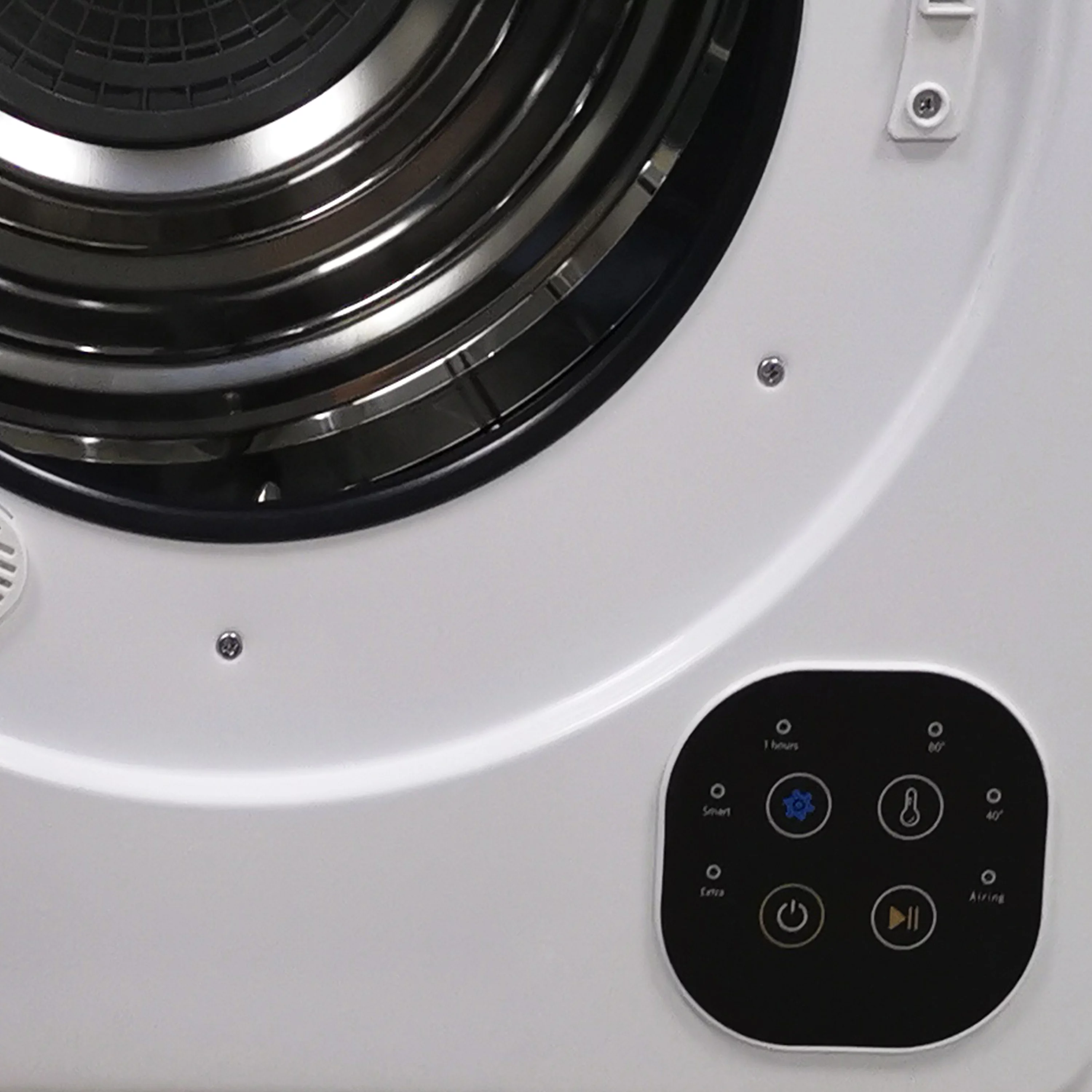 RCA 3.75 Cu ft.(13lbs.) Ventless Electric Apartment Size Dryer, RDR323, White