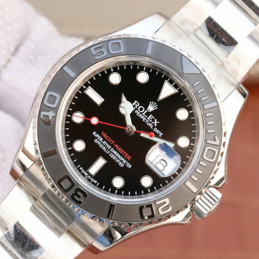 Yacht Master 1 ( Black & Blue Dial ) Stainless Steel 40mm
