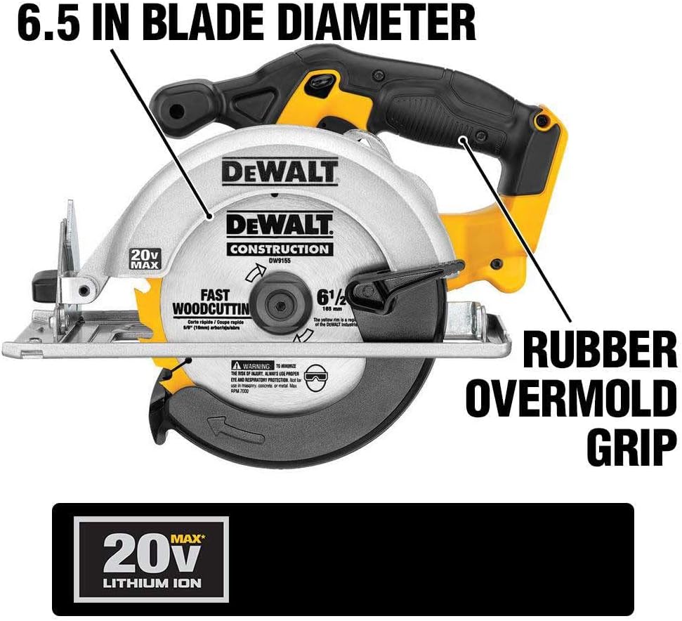 DeWALT DCKTS781D2M1 20V MAX Cordless Li-Ion 7 Tool Combo Kit w/Tough System