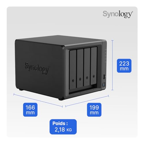 Synology DS423+ 4 Bay Desktop NAS Storage Server