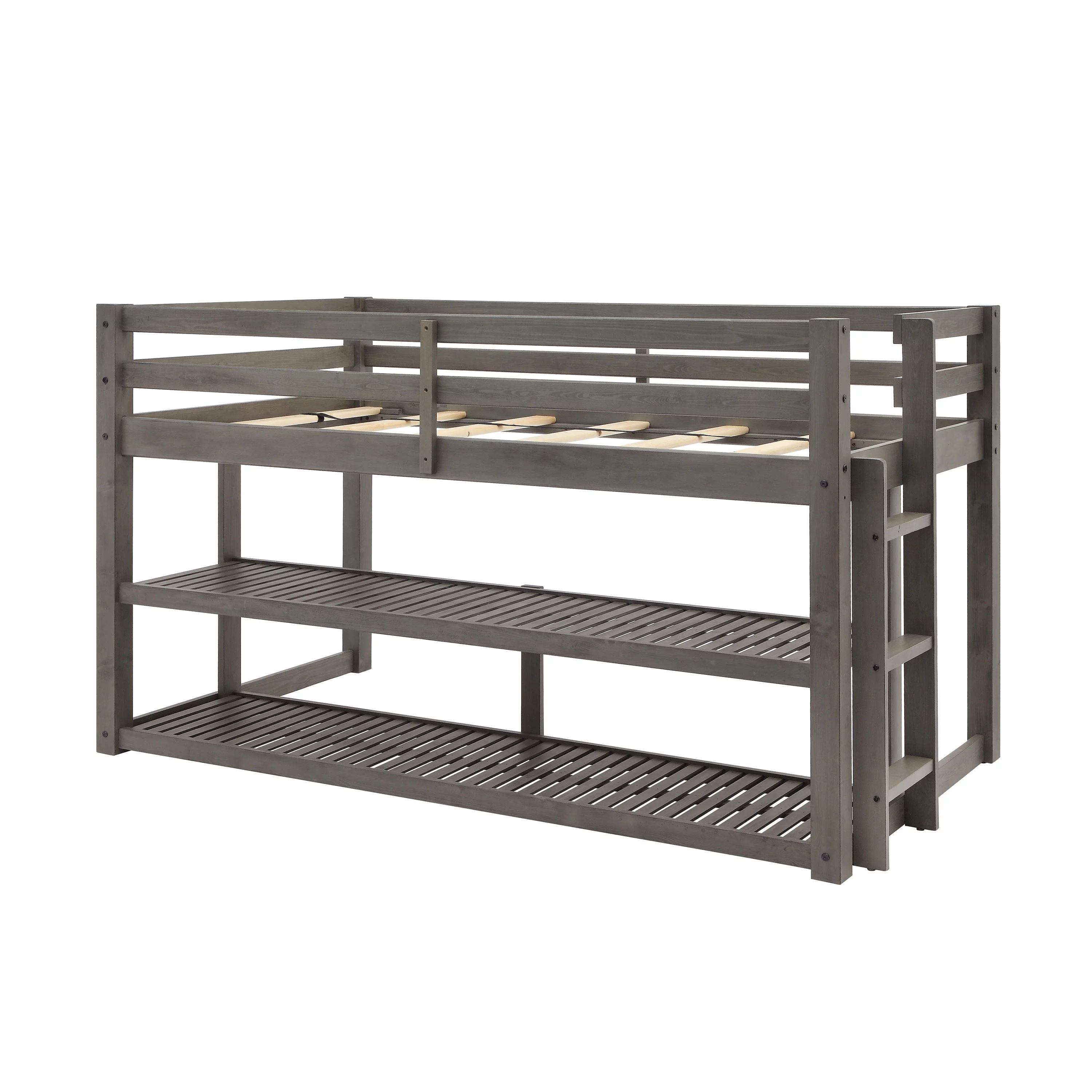 Better Homes and Gardens Greer Twin Loft Storage Bed, Black