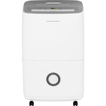 Frigidaire Ffad7033r1 70-Pint in 24 Hour Capacity Dehumidifier with Effortless Humidity Control, White, with 13.1 Pint Water Con
