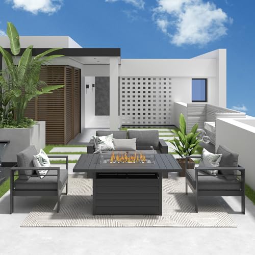 Solaste Aluminum Patio Furniture Set