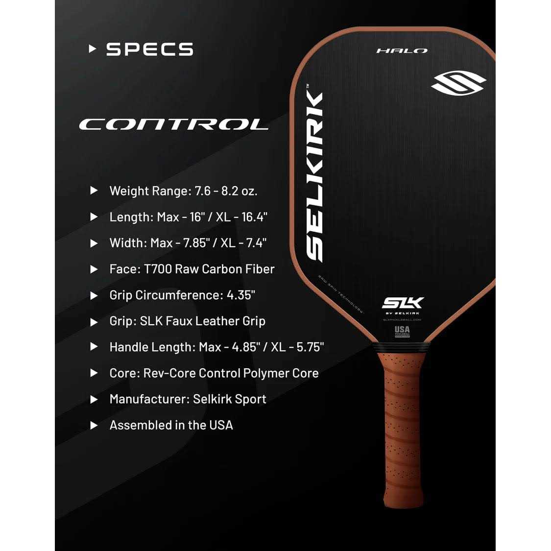 Selkirk Halo Pickleball Paddle - Sports Supplies Online Store