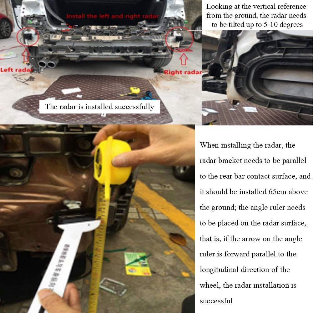 Blind Spot Detection System, Car Microwave Radar Sensor BSD Blind Spot Detection System Fits for Qashqai 2016