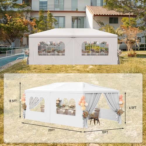Outdoor Party Tent 10x30 Black Tents for Parties