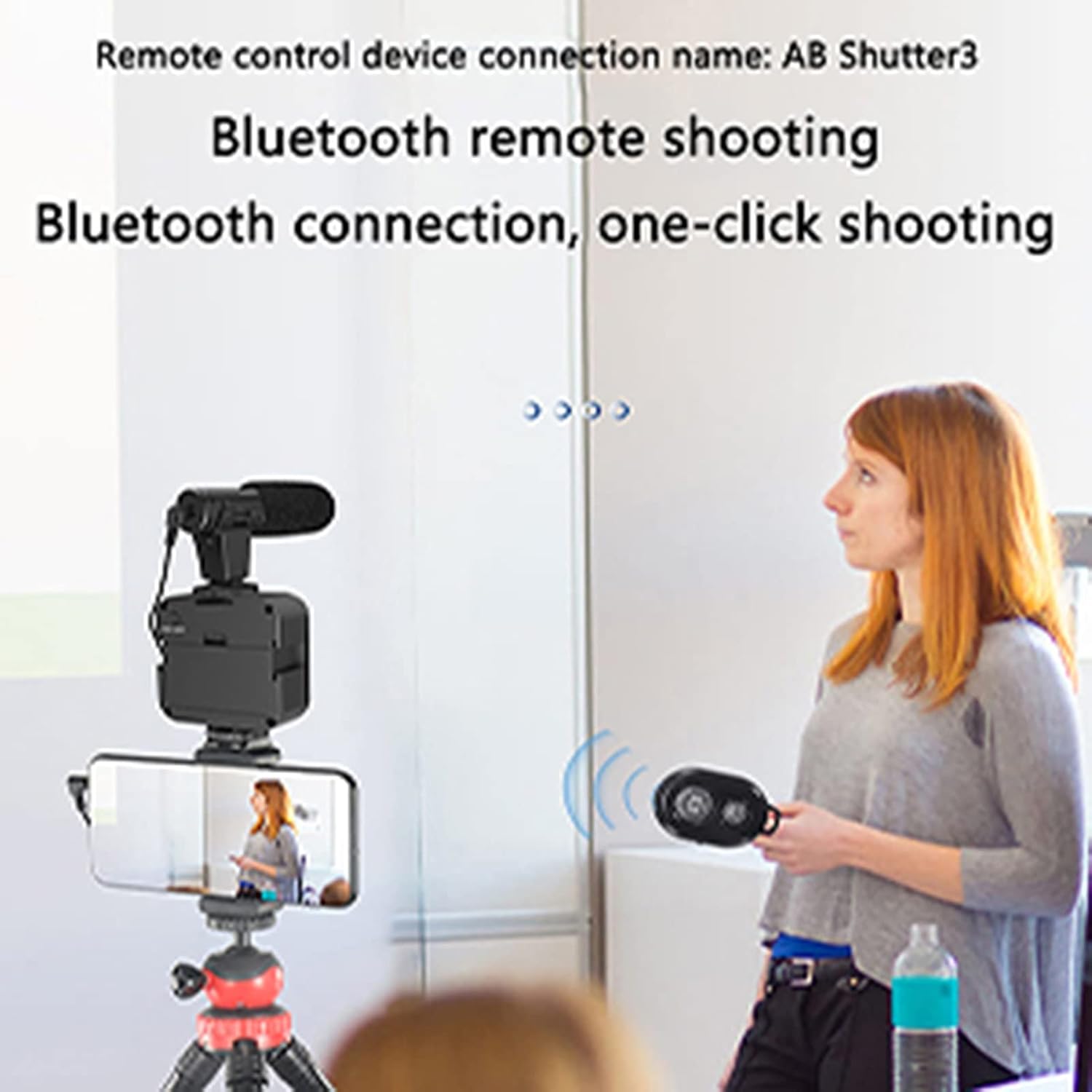 ZLPOWER Vlogging Camera Kit Phone Video Accessories Adjustable Stand Holder Compatible with a Variety of Mobile Phone Models for Live Stream