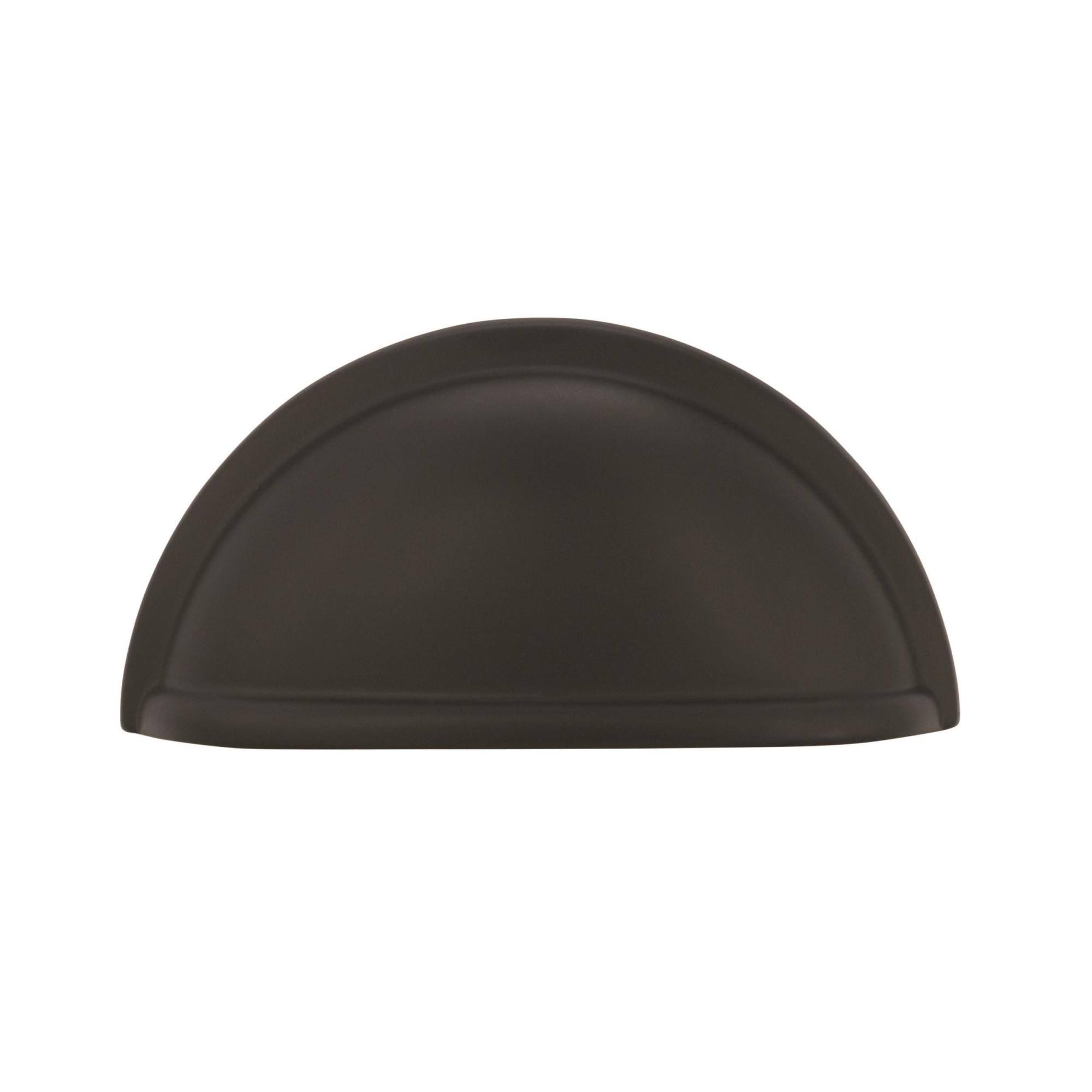 Amerock BP53010-25PACK Allison Value Hardware 3 inch Center to Center Cup Cabinet, Oil Rubbed Bronze