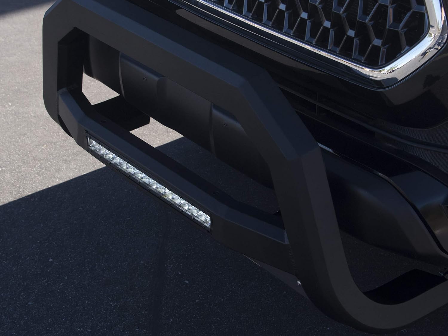 Armordillo USA 7176751 AR Series Bull Bar W/LED Fits 2007-2018 Chevy Silverado 1500 - Matte Black