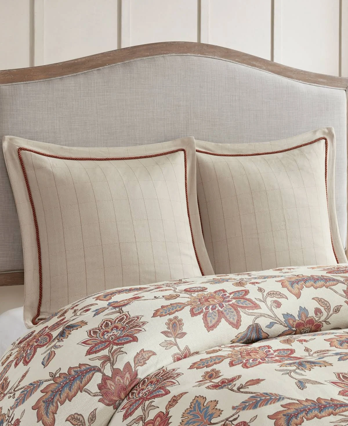 Madison Park Signature - Wentworth Jacquard Comforter Bedding Set - Red - King