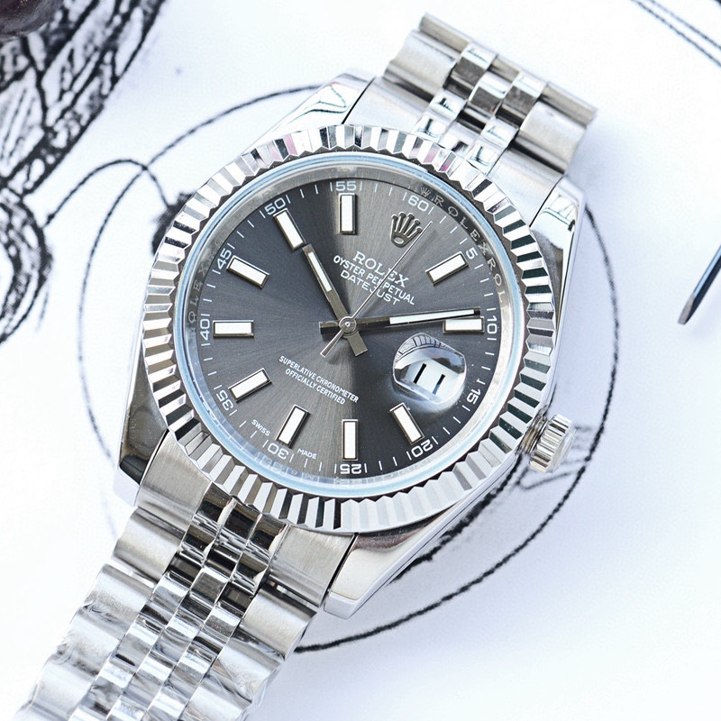Date just II ( Silver & Goldmix ) Multicolor selection 41mm