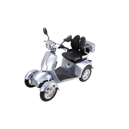 4 Wheel Mobility for Adults and Senior Fat tire Scooter Electric Powered Chargeable Device for Travel
