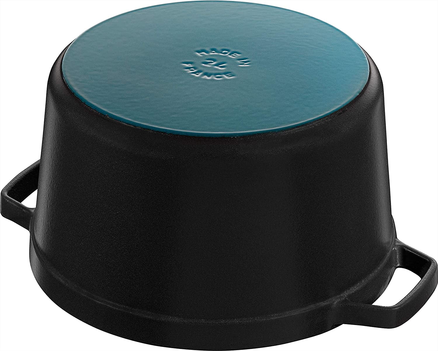 Cast Iron Dutch Oven 5-qt Tall Cocotte  Made in France  Serves 5-6  Matte Black