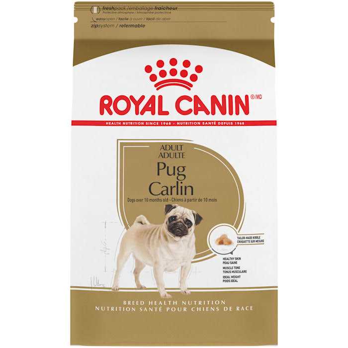 Royal Canin Breed Health Nutrition Pug Adult Dry Dog Food - Pet Supplies online store