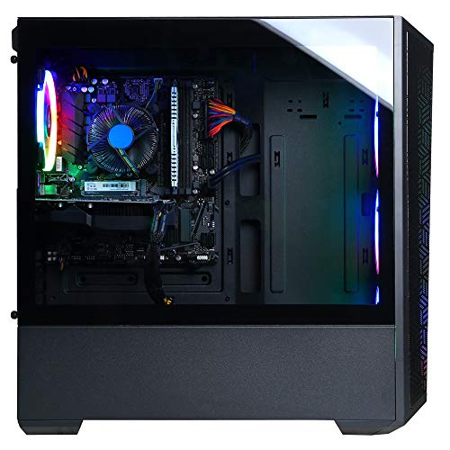 CYBERPOWERPC Gamer Xtreme VR Gaming PC, Intel Core i5-11400F 2.6GHz, 8GB DDR4, GeForce RTX 2060 6GB, 500GB NVMe SSD