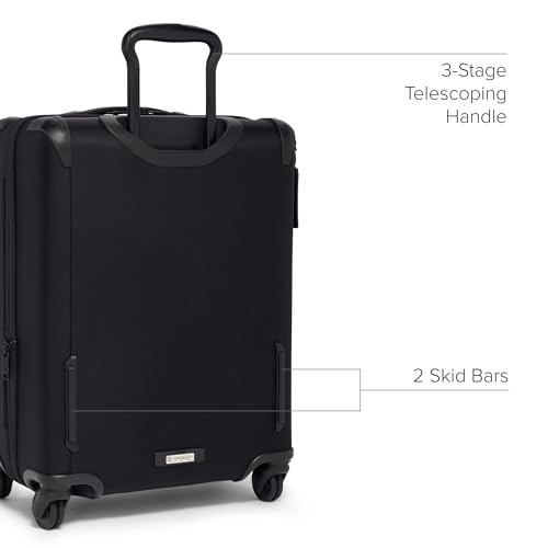 TUMI - Aerotour 4 Wheel Expandable Luggage - Men's and Women's Business and Leisure Travel Suitcase - 21.75" International Expandable Carry-On, Black