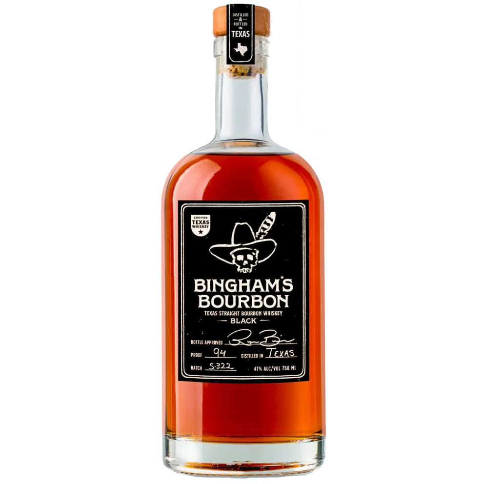 Bingham’s Bourbon Black Texas Straight Bourbon by Ryan Bingham - Nestor Liquor