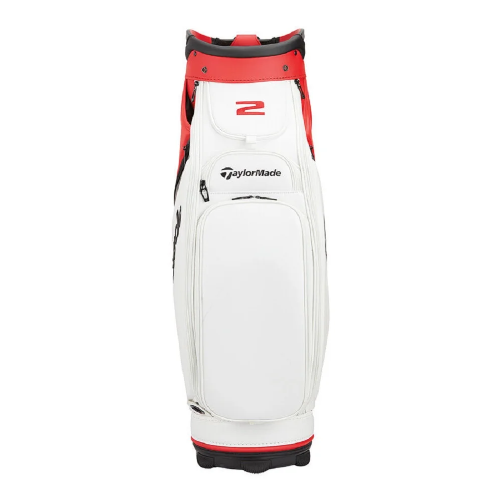 TaylorMade Tour Staff Golf Bag - Red/Black/White - New 2023