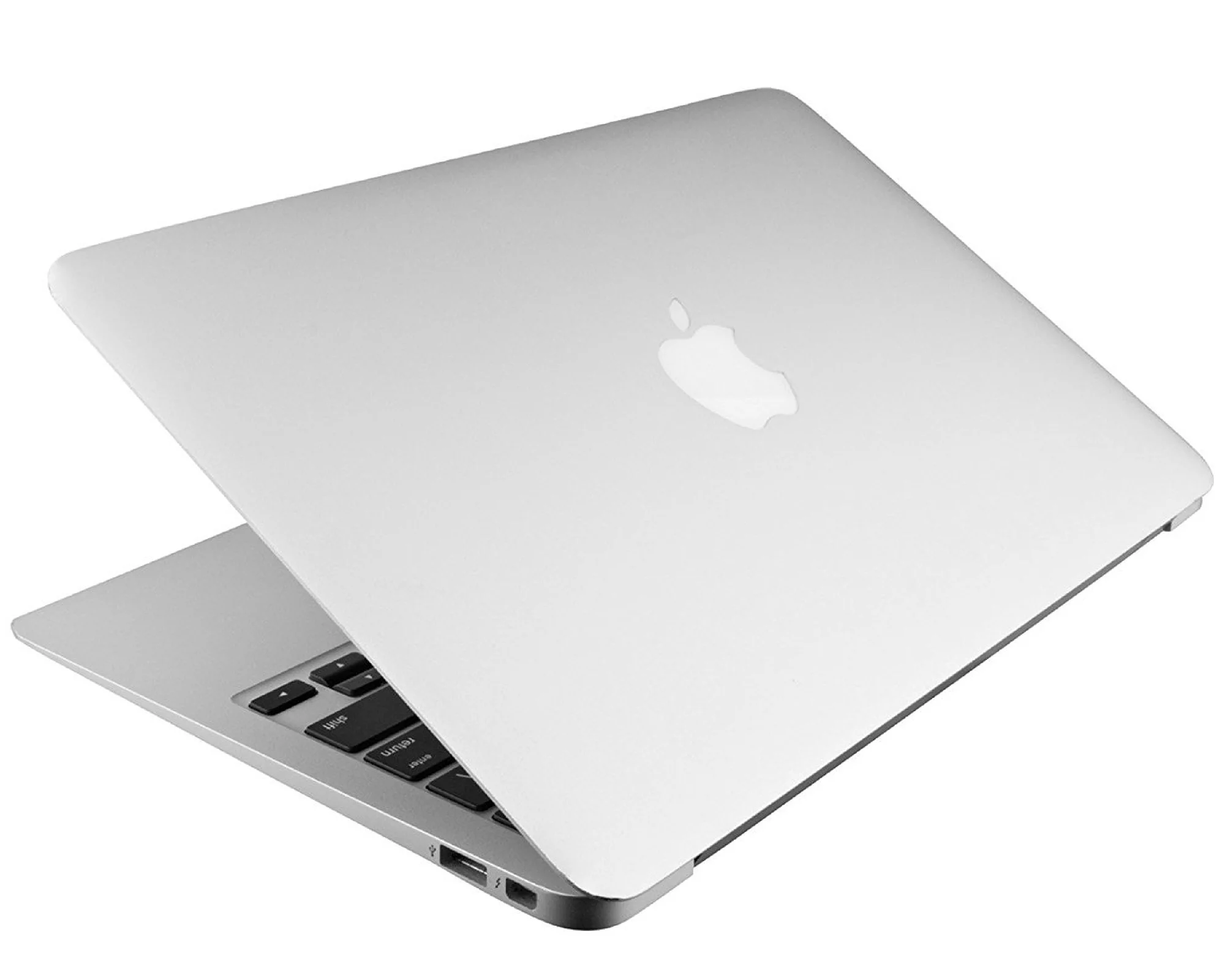 Restored Apple 11.6-inch MacBook Air Intel Core i5 4GB RAM Mac OS 128GB SSD Bundle: USA Essentials Bluetooth/Wireless Airbuds, Black Case