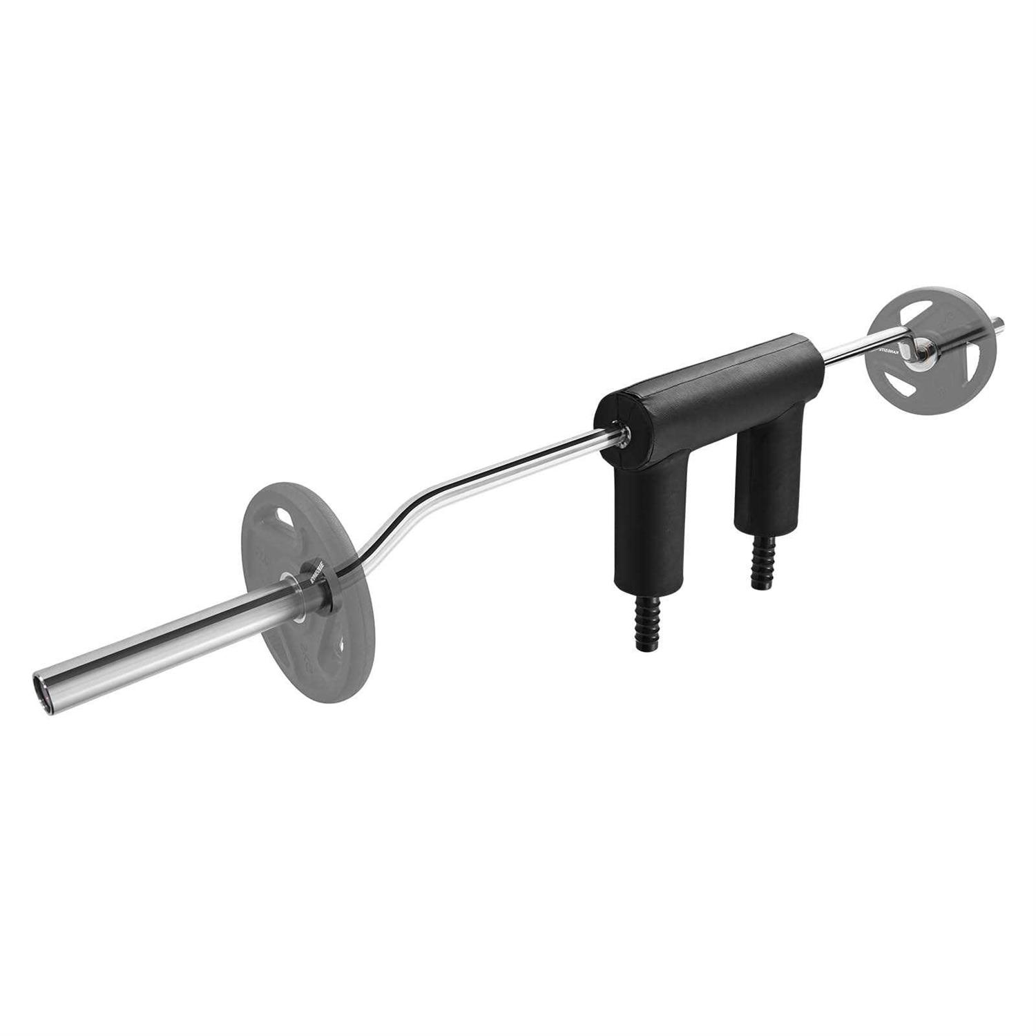 VEVOR Safety Squat Bar Fitness Squat Olympic Bar Safety Squat Bar Attachment with Shoulder &amp; Arm Pads - Sports Supplies Online Store