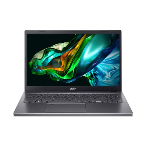 acer 2023 Aspire-A515-58M Laptop 15.6"" FHD 1920 x 1080 LED-Backlit 13th Generation Intel Core i7-1355U 10-Core 16GB LPDDR5 512GB SSD Wi-Fi 6E