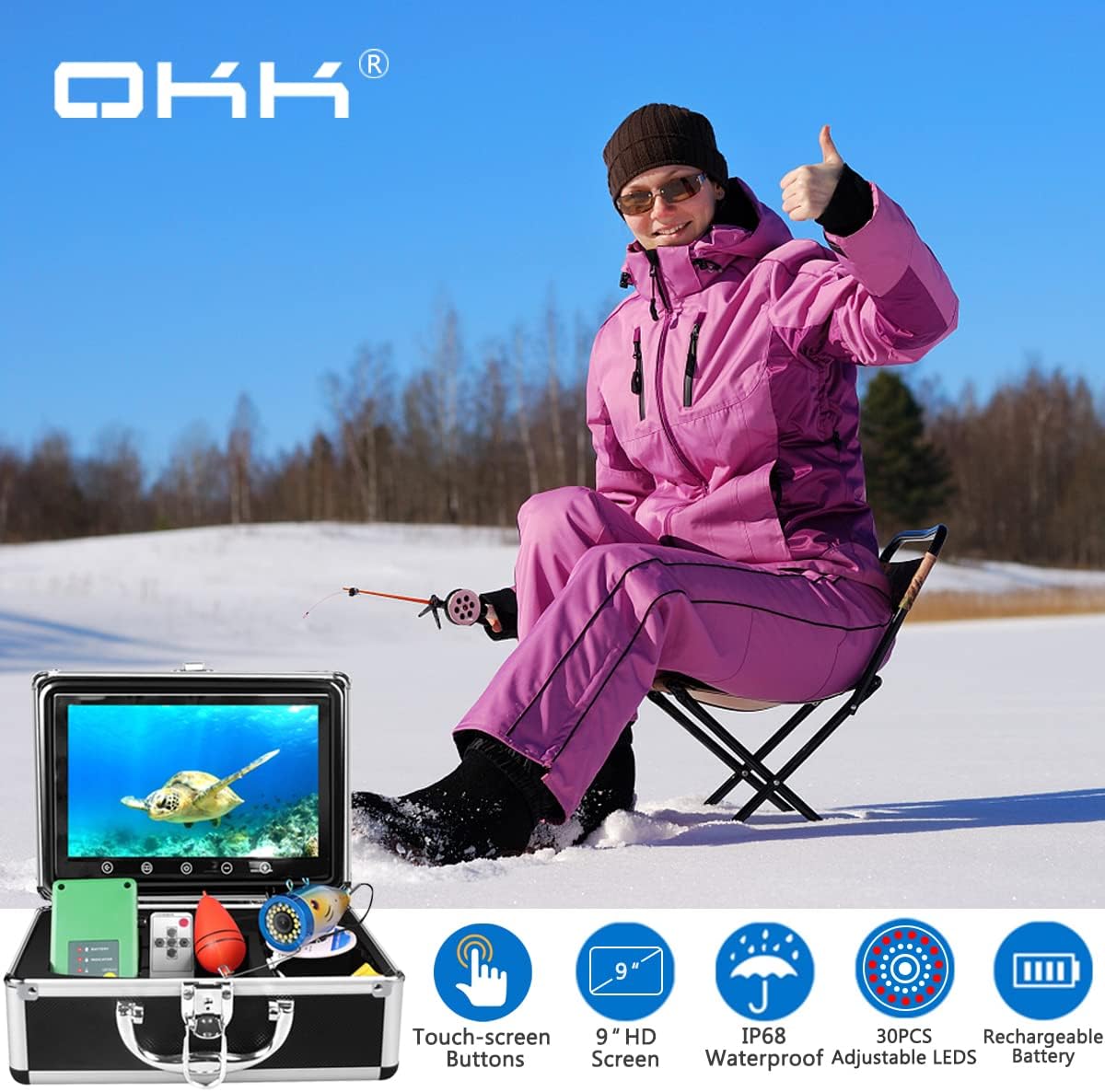 Portable Underwater Fishing Camera