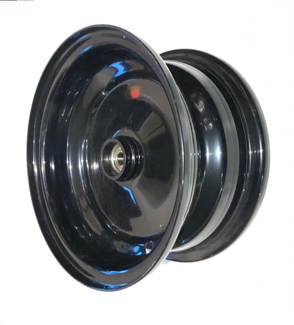 Wheel / Rim - Front, Black for Mudhead 208R and Mid-Size Gokarts