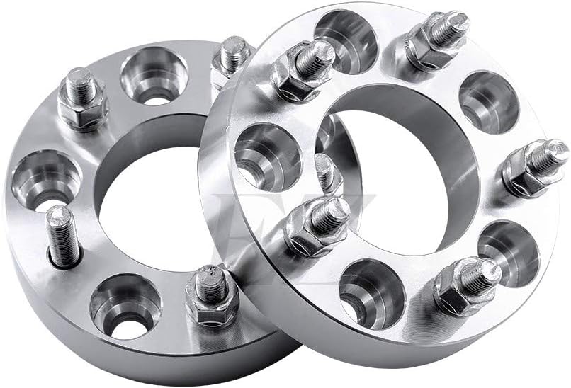 EZAccessory 2 Billet Wheel Adapters 5x135 to 5x4.5 (5x135 to 5x114.3) Thickness 1.5 Inch