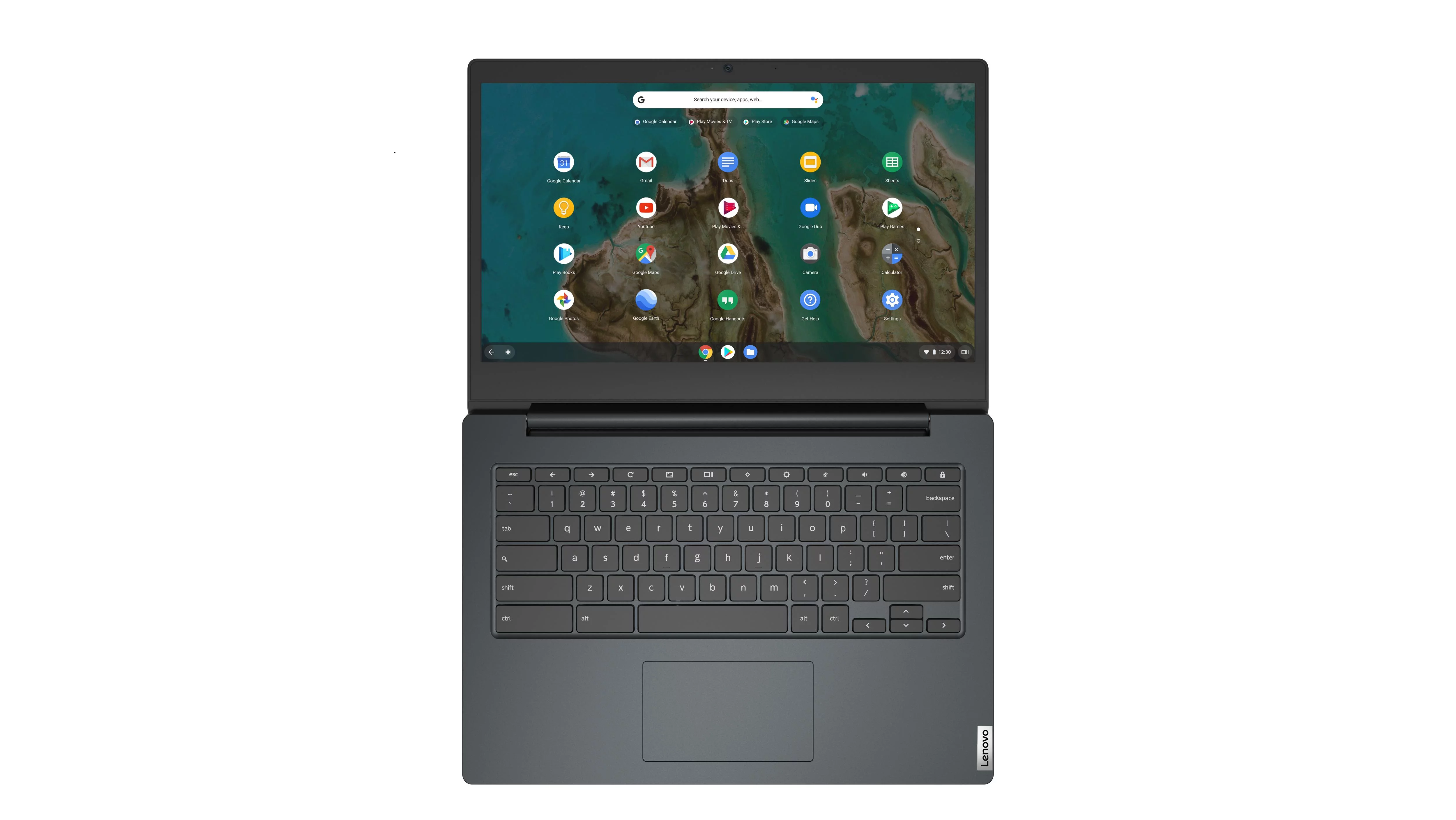 Lenovo ChromeBook 3 14" with Headset Bundle, Celeron N4020, 4G RAM, 64G eMMC, Chrome OS, Abyss Blue, 82C1002AUS