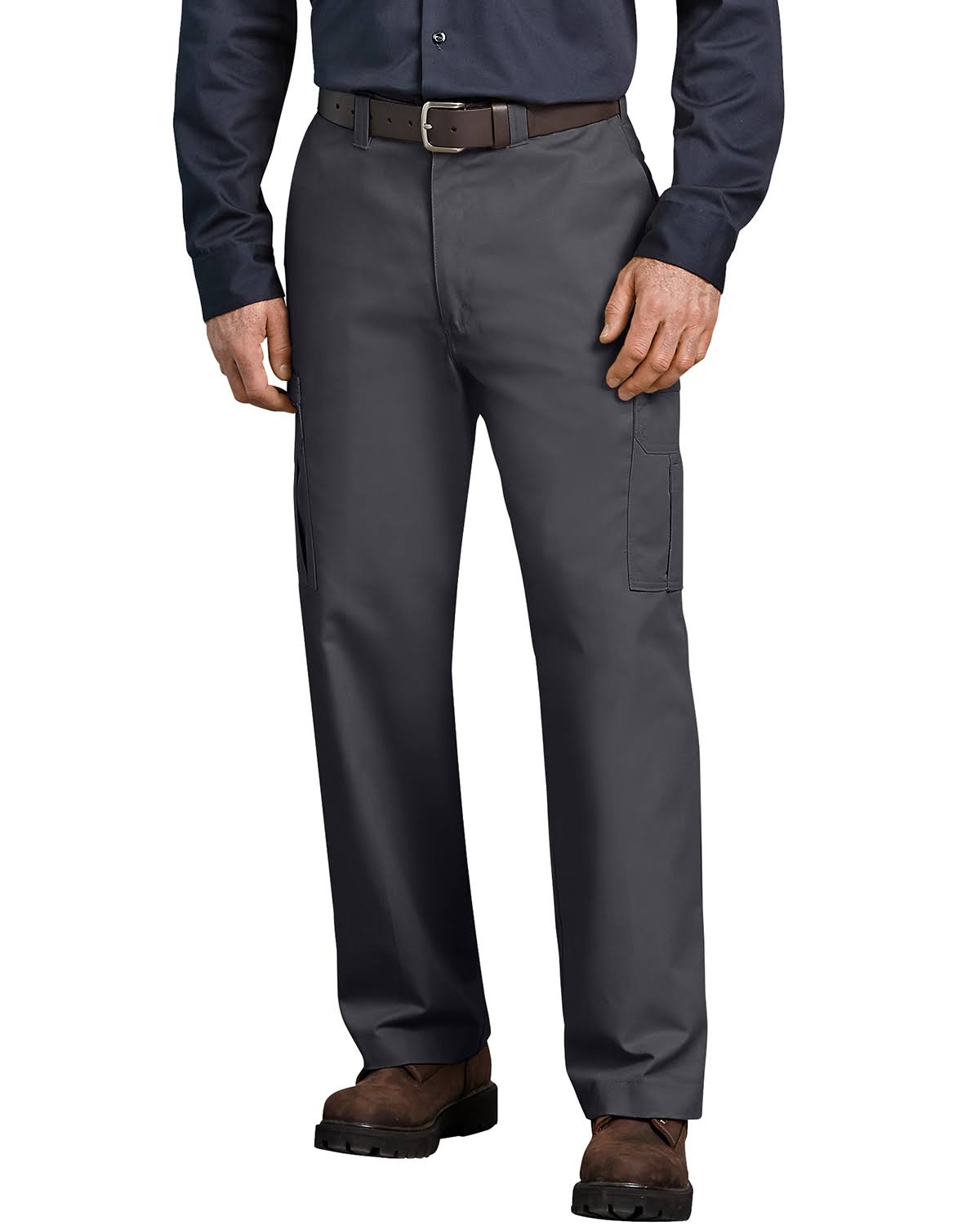 Dickies Industrial Flex Cargo Pant (LP2372), Dow Charcoal / 40 / 32