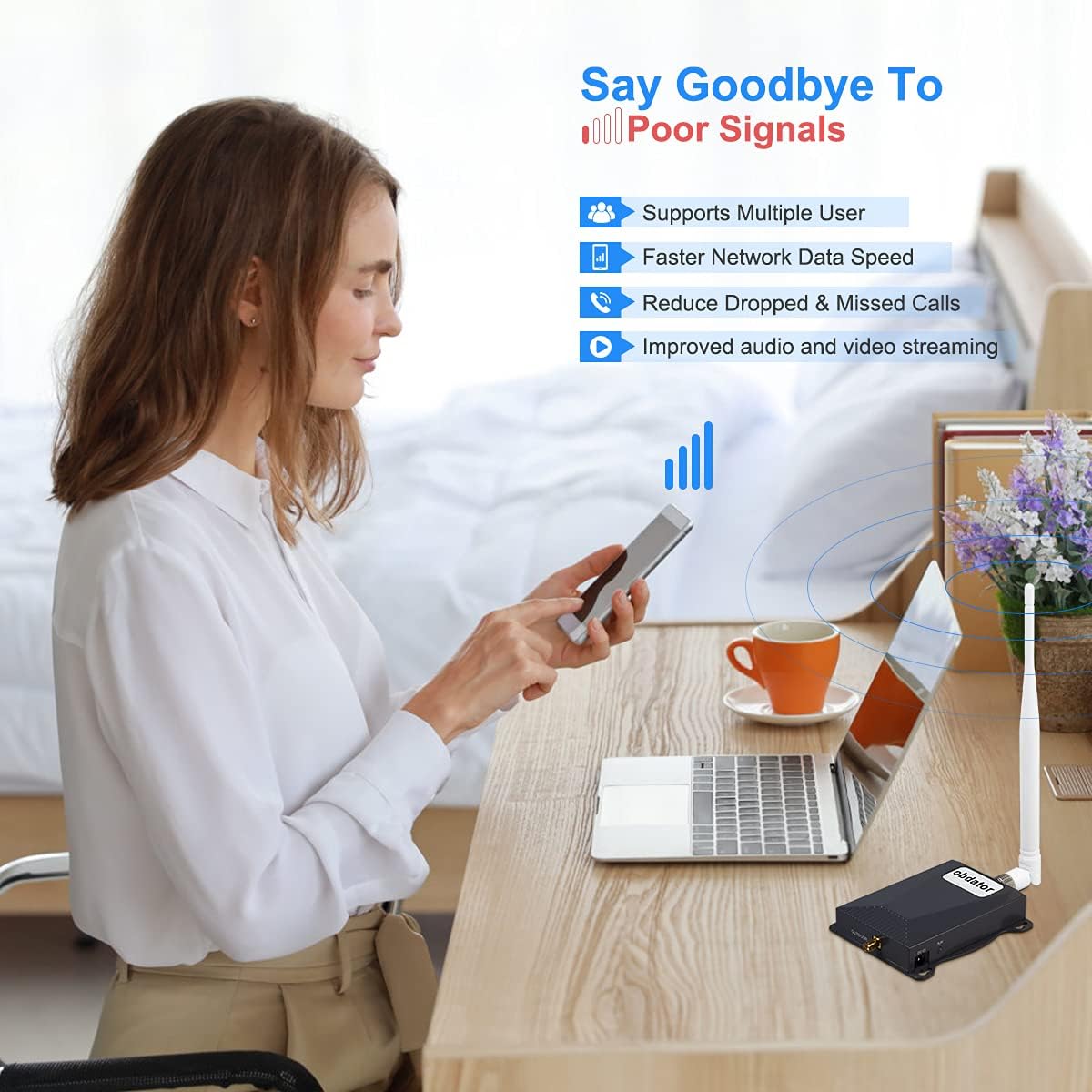 Verizon Cell Phone Signal Booster Verizon Signal Booster 4G LTE 5G Band 13 Cell Phone Booster Verizon Cell Booster Extender Verizon Cell Signal