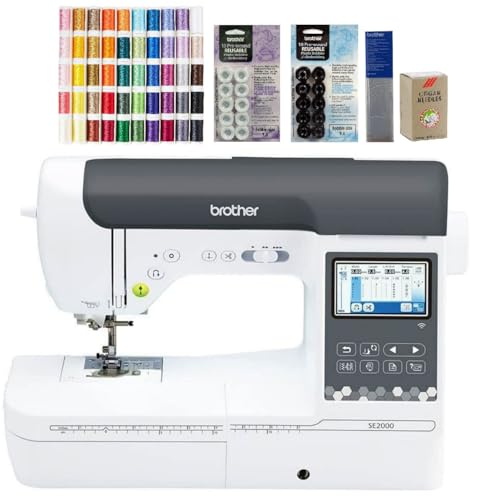 Brother SE2000 Computerized Sewing and Embroidery Machine