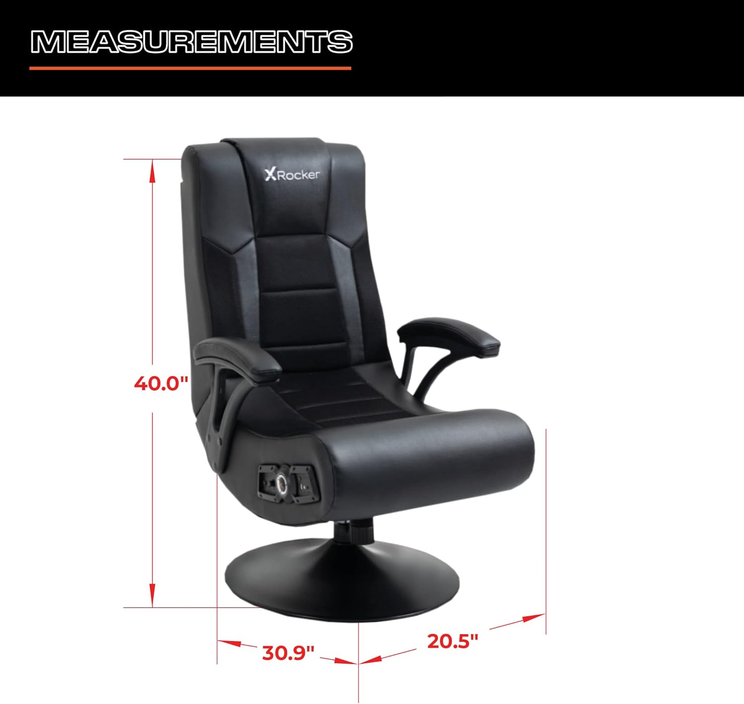 X Rocker 5111501 Sphynx 2.1 Wireless-Black