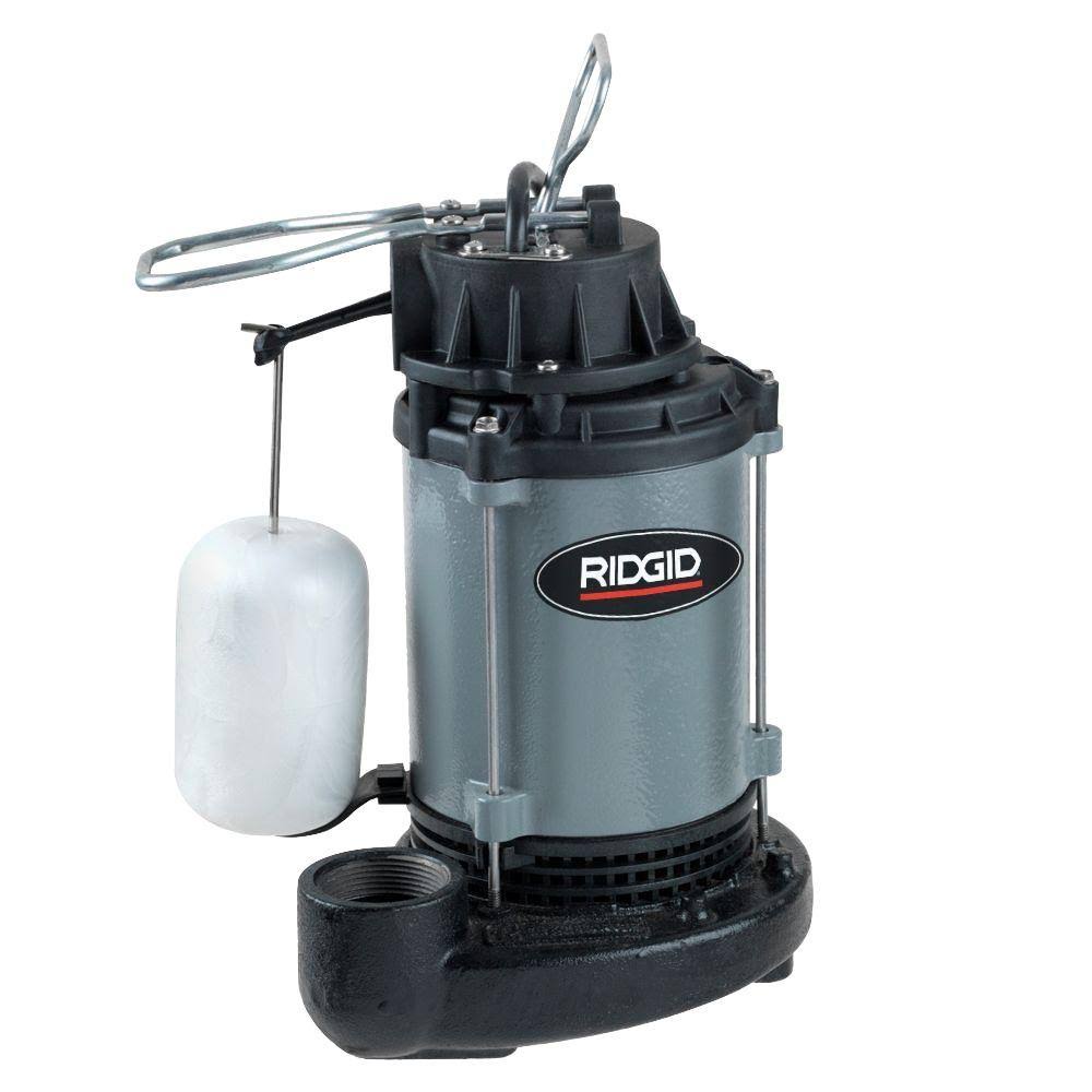Ridgid 1/3 HP Cast Iron Sump Pump 330rs