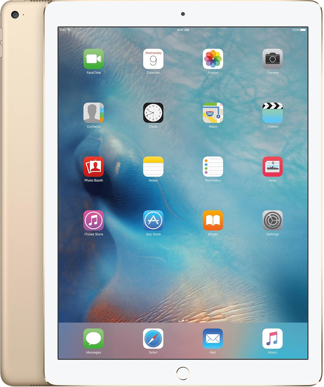 Apple iPad Pro (32GB, Wi-Fi, Gold) 12.9in Tablet (Renewed)