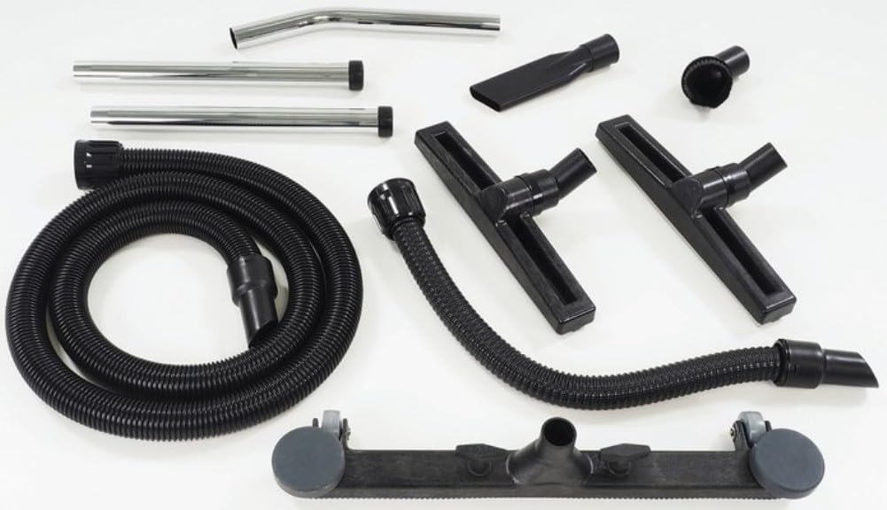 Viper Cleaning Equipment SN18WD Shovelnose 18 gal Wet/Dry Vacuum, 24" Cleaning Path, 2 10" Non-Marking Wheels, 50' Power Cable, 2 Stage Vacuum Motor