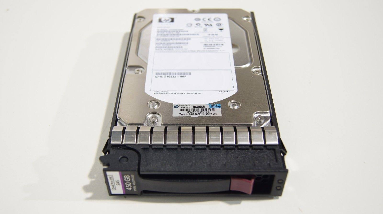 HP 450GB 6g SAS 15K 3.5in DP