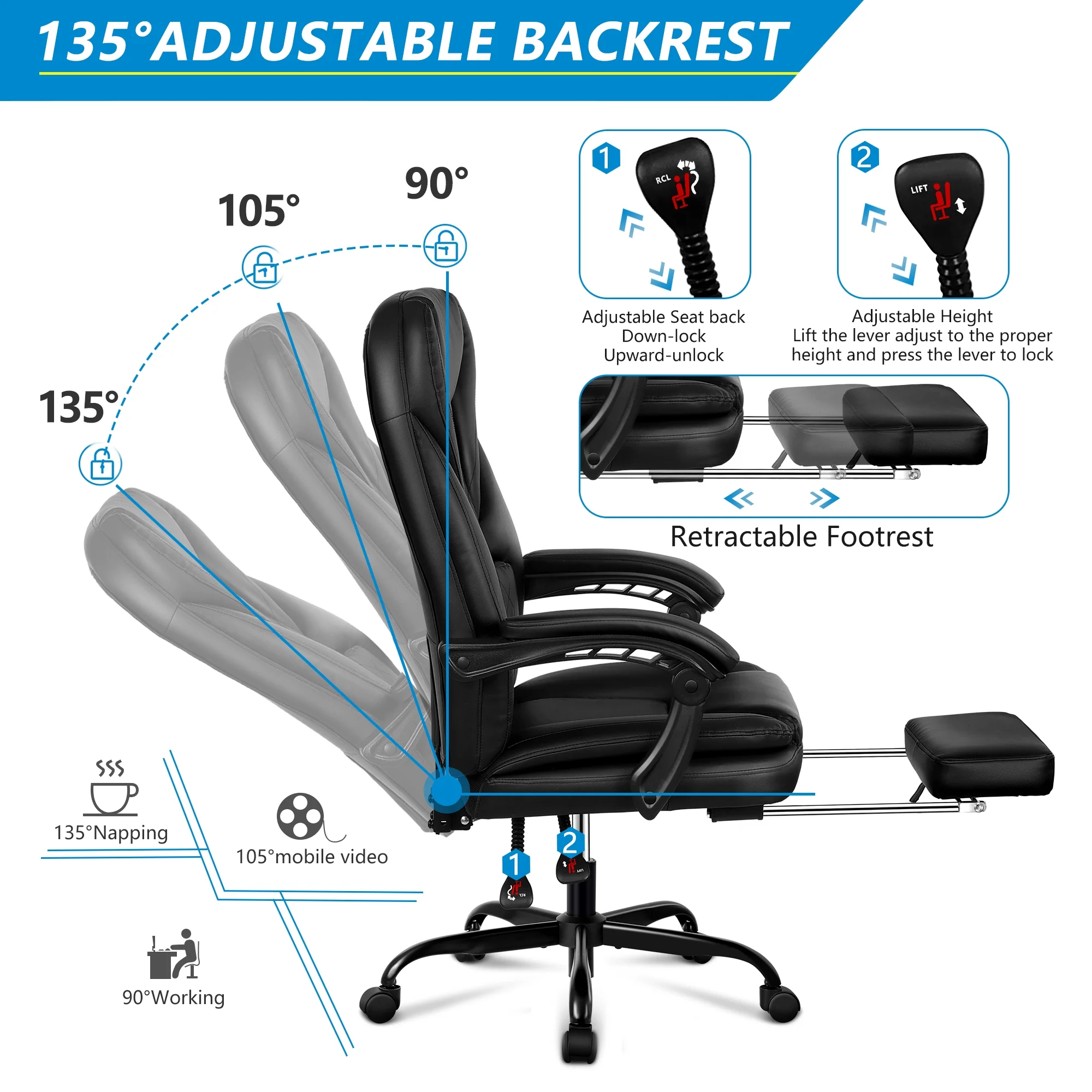 Coolhut Executive Office Chair