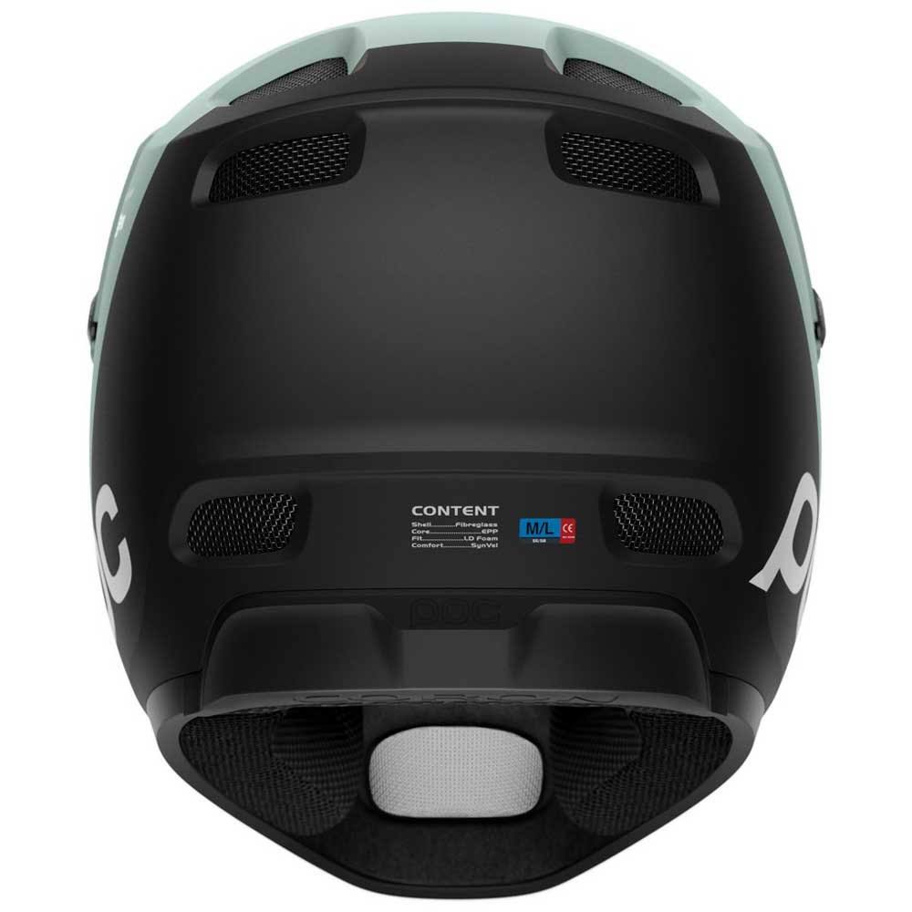 POC Coron Air Spin Helmet Apophyllite Green/Uranium Black, M/L